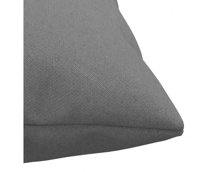 Sonata Декоративни възглавници, 4 бр, сиви, 50x50 см, текстил