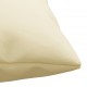 Sonata Декоративни възглавници, 4 бр, кремави, 60x60 см, текстил