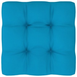 Sonata Палетна възглавница за диван, синя, 50x50x12 см - Градински Дивани и Пейки