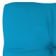 Sonata Палетна възглавница за диван, синя, 50x50x12 см
