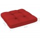 Sonata Палетна възглавница за диван, червена, 60x60x12 см