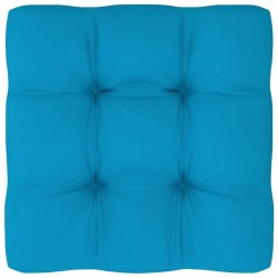 Sonata Възглавница за палетен диван, синя, 70x70x12 см - Градински Дивани и Пейки