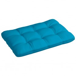 Sonata Палетна възглавница за диван, синя, 120x80x12 см - Градински Дивани и Пейки