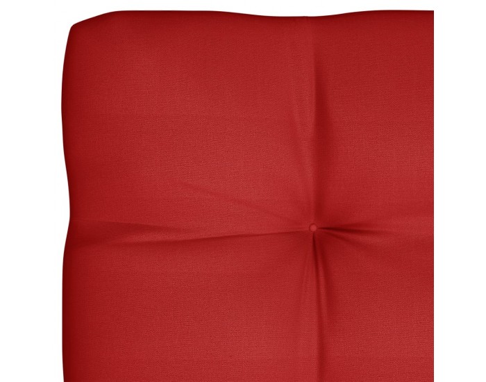 Sonata Палетна възглавница, червена, 120x80x12 см, плат
