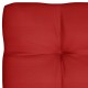 Sonata Палетна възглавница, червена, 120x80x12 см, плат