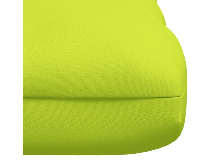 Sonata Палетна възглавница, яркозелена, 120x80x12 см, плат