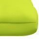 Sonata Палетна възглавница, яркозелена, 120x80x12 см, плат