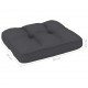 Sonata Възглавница за палетен диван, антрацит, 50x40x12 см