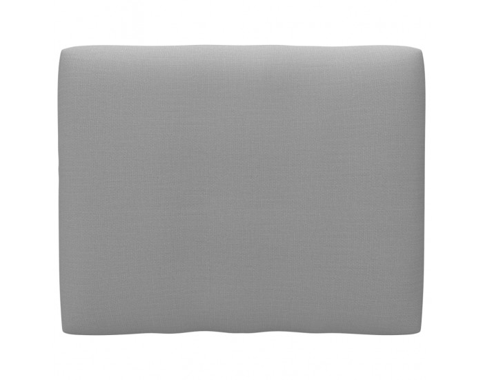 Sonata Възглавница за палетен диван, сива, 50x40x12 см