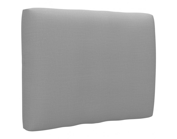Sonata Възглавница за палетен диван, сива, 50x40x12 см