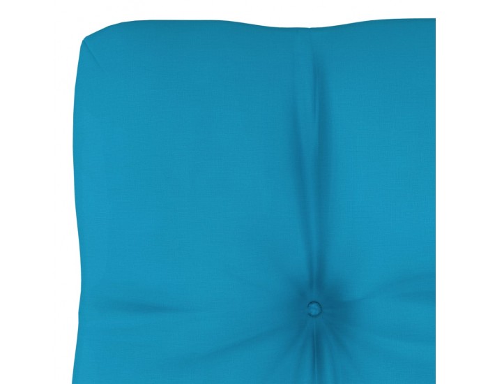 Sonata Възглавница за палетен диван, синя, 50x40x12 см