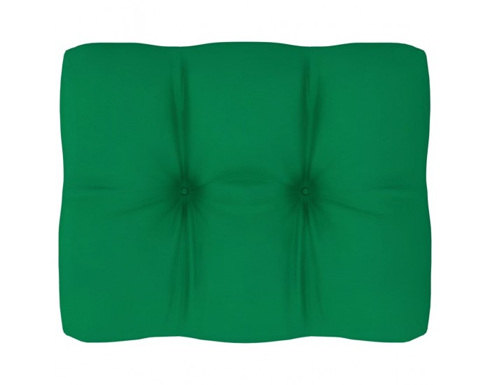 Sonata Възглавница за палетен диван, зелена, 50x40x12 см