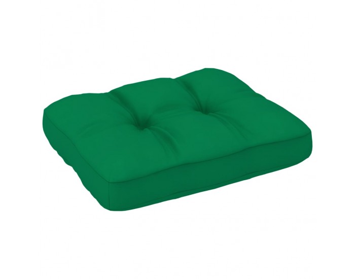 Sonata Възглавница за палетен диван, зелена, 50x40x12 см