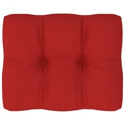 Sonata Възглавница за палетен диван, червена, 50x40x12 см - Градински Дивани и Пейки