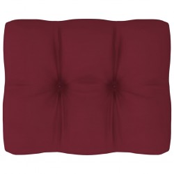 Sonata Възглавница за палетен диван, виненочервена, 50x40x12 см - Градински Дивани и Пейки