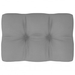 Sonata Възглавница за палетен диван, сива, 60x40x12 см - Градински Дивани и Пейки