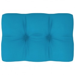 Sonata Възглавница за палетен диван, синя, 60x40x12 см - Градински Дивани и Пейки