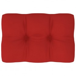Sonata Възглавница за палетен диван, червена, 60x40x12 см - Градински Дивани и Пейки
