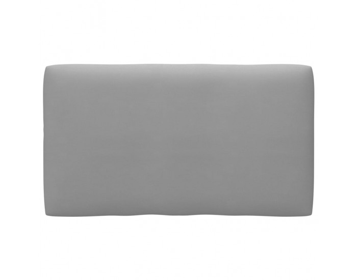 Sonata Възглавница за палетен диван, сива, 70x40x12 см
