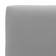 Sonata Възглавница за палетен диван, сива, 70x40x12 см