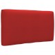 Sonata Възглавница за палетен диван, червена, 70x40x12 см