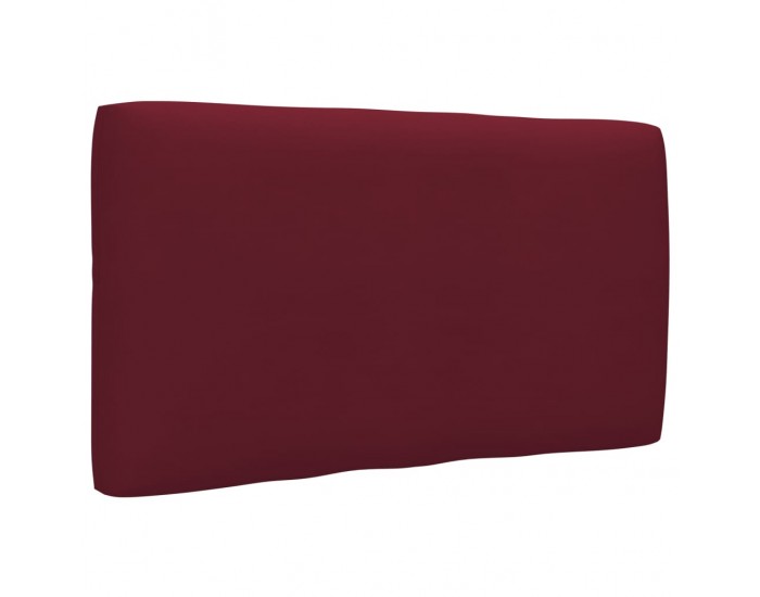 Sonata Възглавница за палетен диван, виненочервена, 70x40x12 см