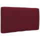 Sonata Възглавница за палетен диван, виненочервена, 70x40x12 см