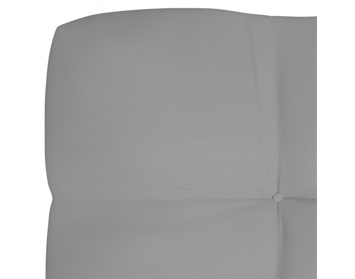 Sonata Палетна възглавница за диван, сива, 120x40x12 см