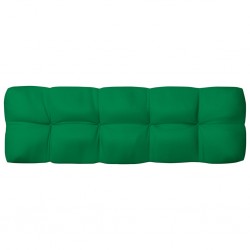 Sonata Палетна възглавница за диван, зелена, 120x40x12 см - Градински Дивани и Пейки