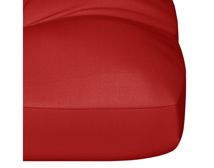 Sonata Възглавница за градински диван, червена, 120x40x12 см, плат