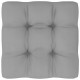 Sonata Палетни възглавници за диван, 2 бр, сиви