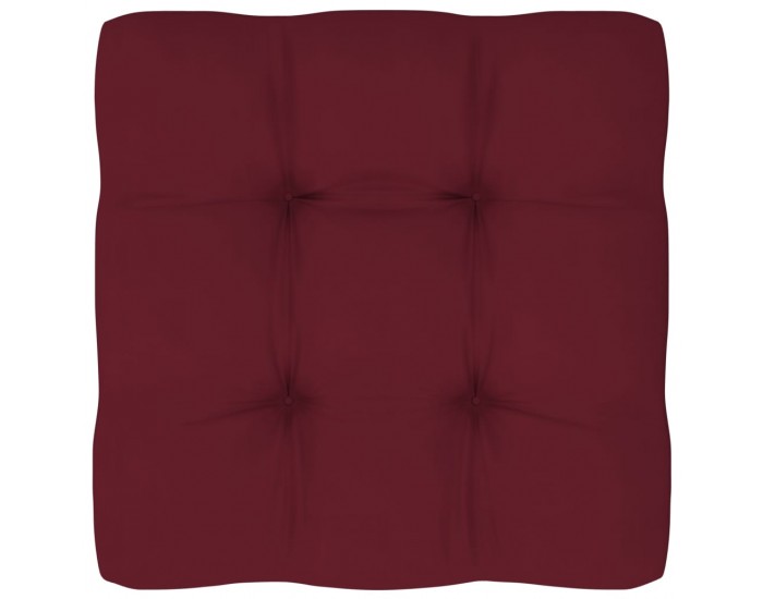 Sonata Палетни възглавници за диван, 2 бр, виненочервени