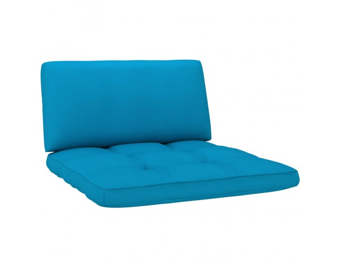 Sonata Палетни възглавници за диван, 2 бр, сини