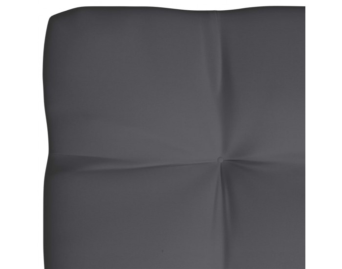 Sonata Палетни възглавници за диван, 2 бр, антрацит