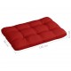 Sonata Палетни възглавници за диван, 2 бр, червени