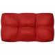 Sonata Палетни възглавници за диван, 3 бр, червени