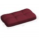 Sonata Палетни възглавници за диван, 3 бр, виненочервени