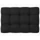 Sonata Палетни възглавници за диван, 5 бр, черни