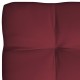 Sonata Палетни възглавници за диван, 5 бр, виненочервени