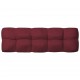 Sonata Палетни възглавници за диван, 7 бр, виненочервени