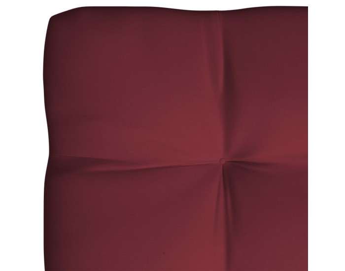 Sonata Палетни възглавници за диван, 7 бр, виненочервени
