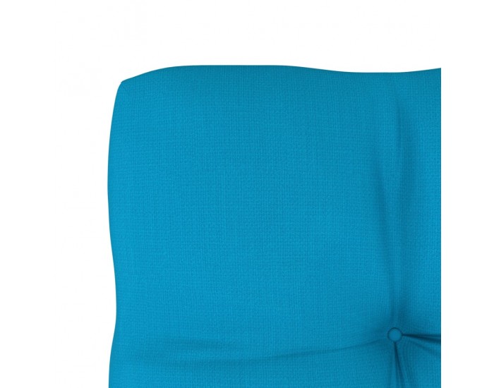 Sonata Палетна възглавница за диван, синя, 58x58x10 см