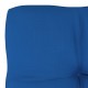Sonata Палетна възглавница за диван, кралскосиня, 58x58x10 см