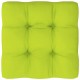 Sonata Палетна възглавница за диван, светлозелена, 58x58x10 см