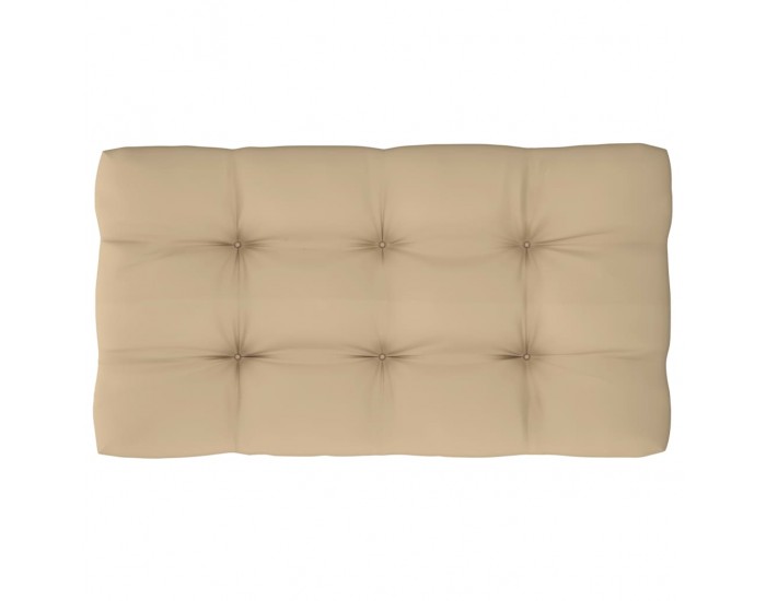 Sonata Палетни възглавници за диван, 3 бр, бежови
