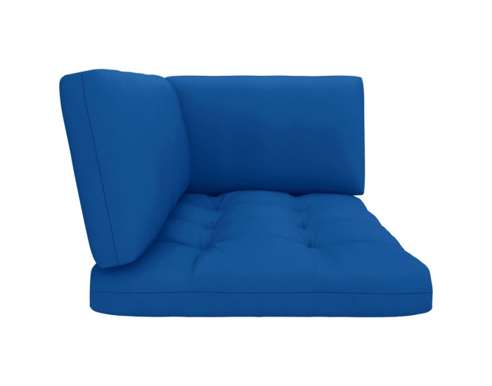 Sonata Палетни възглавници за диван, 3 бр, кралско синьо