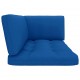 Sonata Палетни възглавници за диван, 3 бр, кралско синьо