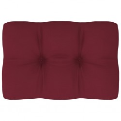 Sonata Възглавница за палетен диван, виненочервена, 60x40x12 см - Градински Дивани и Пейки