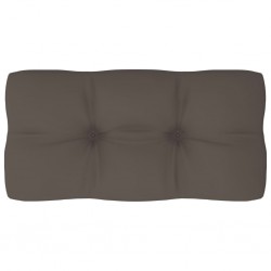 Sonata Възглавница за палетен диван, таупе, 80x40x12 см - Градински Дивани и Пейки