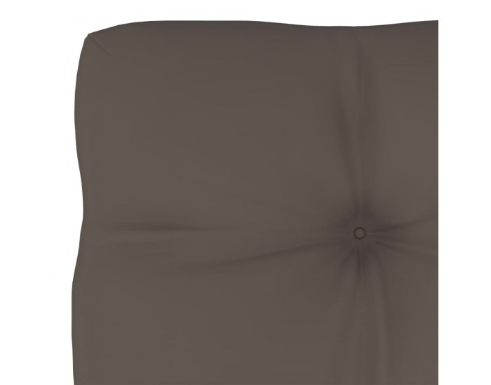 Sonata Възглавница за палетен диван, таупе, 80x40x12 см